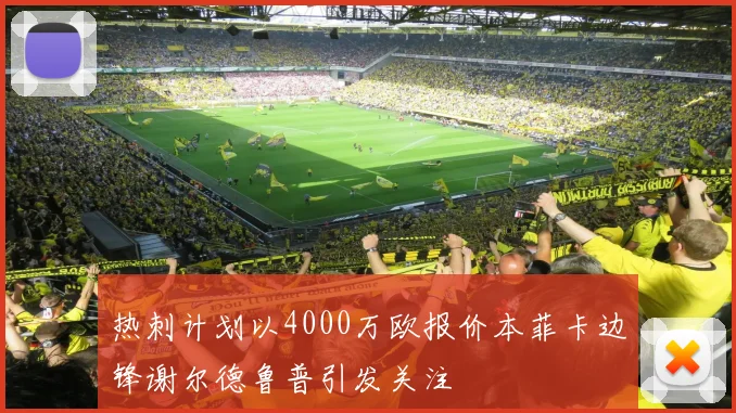 热刺计划以4000万欧报价本菲卡边锋谢尔德鲁普引发关注